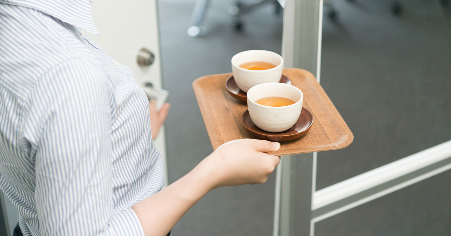 お茶出し　会議